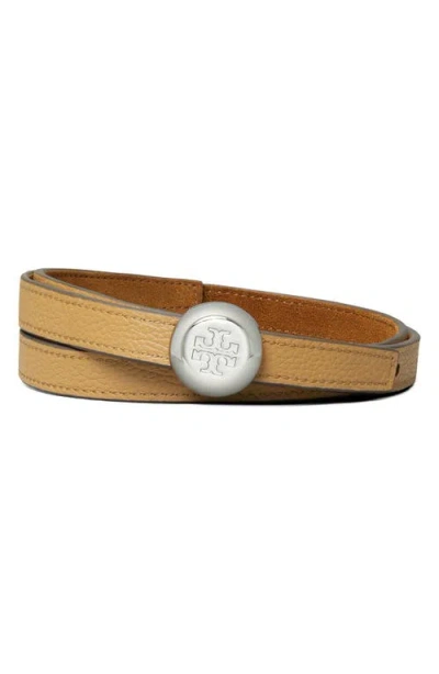 Tory Burch Romy Reversible Belt In Brown