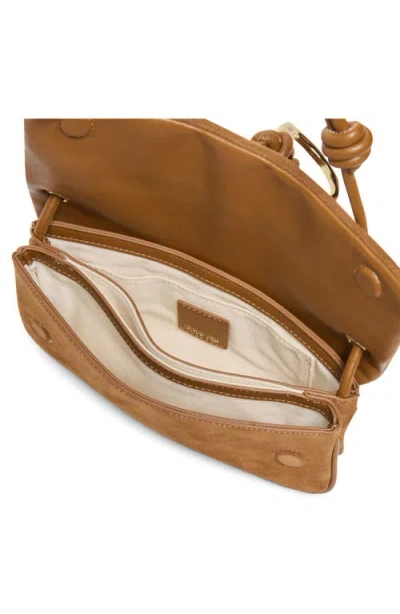 Dolce Vita Balen Leather Shoulder Bag In Brown