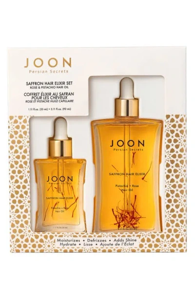 Joon Saffron Hair Elixir Set (nordstrom Exclusive) $78 Value In Transparent