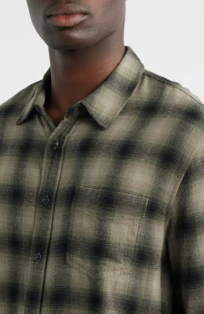 Rails Lennox Plaid Button-up Shirt In Green
