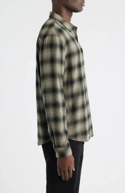 Rails Lennox Plaid Button-up Shirt In Green