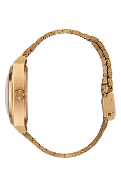 Nixon Time Teller In Gold