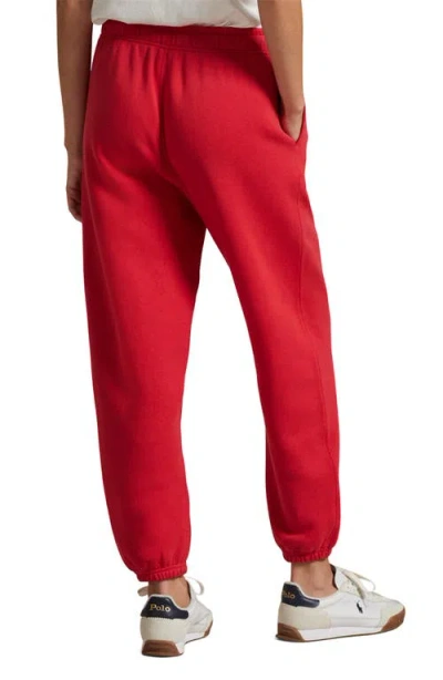 Polo Ralph Lauren Classic Jogging Pants In Red