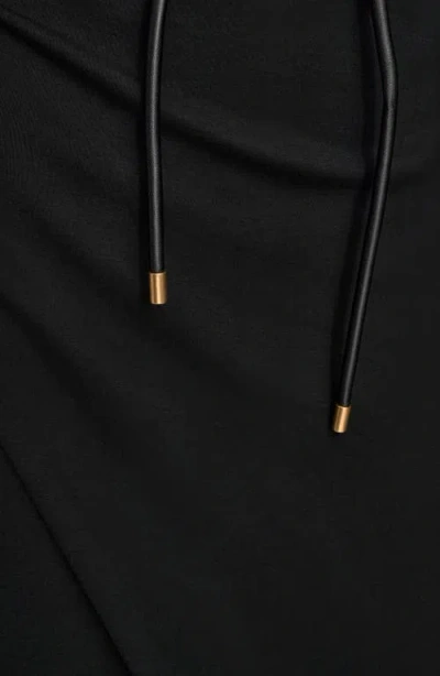 Donna Karan New York Sleeveless Sheath Midi Dress In Black