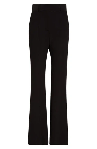 Proenza Schouler Kalea Compact Stretch Crepe Pants In Black