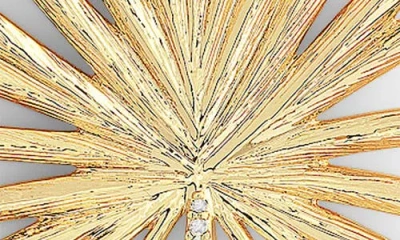 Anabel Aram Jewelry Triple Fan Drop Earrings