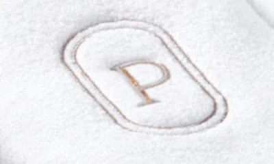 Domani Home Monogram Guest Towel Set In White