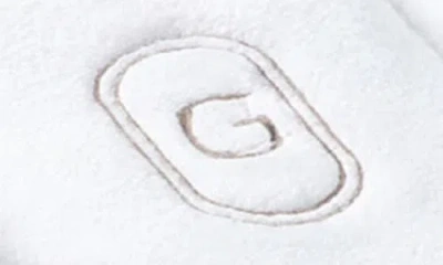 Domani Home Monogram Guest Towel Set In White
