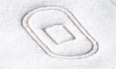 Domani Home Monogram Guest Towel Set In White