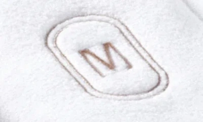 Domani Home Monogram Guest Towel Set In White