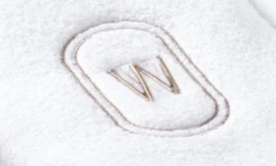 Domani Home Monogram Guest Towel Set In White