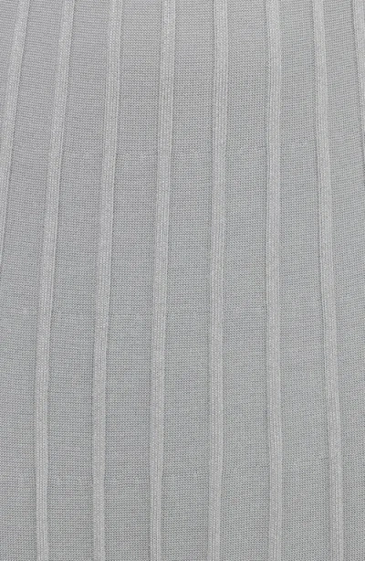 Petal And Pup Petal & Pup Alison Long Sleeve Rib Maxi Dress In Gray