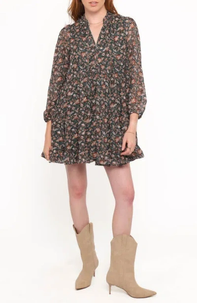 Petal And Pup Petal & Pup Jinny Floral Print Dress In Black