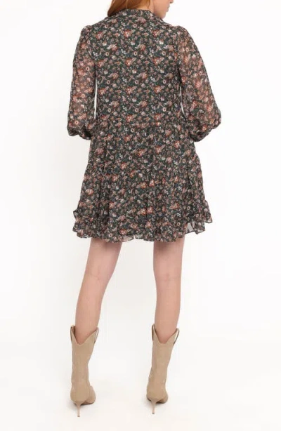 Petal And Pup Petal & Pup Jinny Floral Print Dress In Black