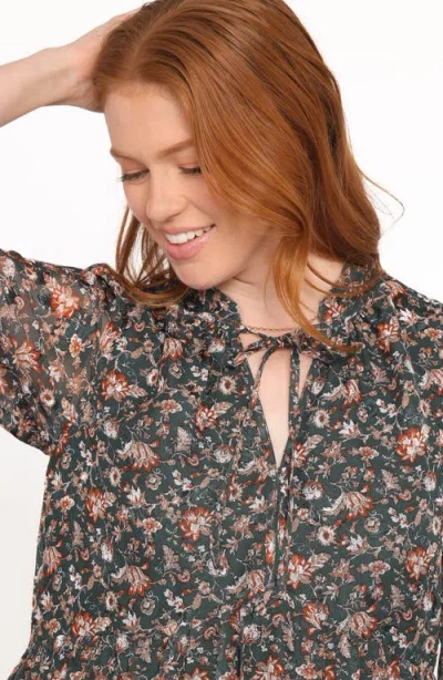 Petal And Pup Petal & Pup Jinny Floral Print Dress In Black