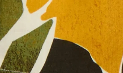 Sugarlips Renia Tropical Wave High Waist Shorts In Green