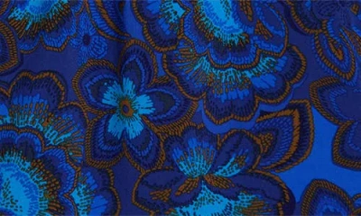 Sugarlips Bluford Floral Print Long Sleeve Shirt In Multi