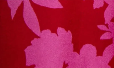 Sugarlips Burning Love Floral Print Jumpsuit In Pink