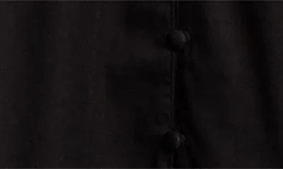 Sugarlips Brigid Flutter Sleeve Midi Dress In Black