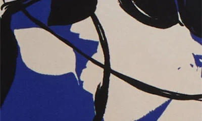 Sugarlips Anthem Floral Print Maxi Wrap Dress In Black