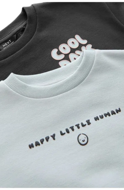 Next Kids' 4-pack Assorted Cool Days Ahead Sweatshirts & Sweatpants Set In Black