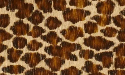 Tory Burch Kira East/west Vanity Case In Animal Print