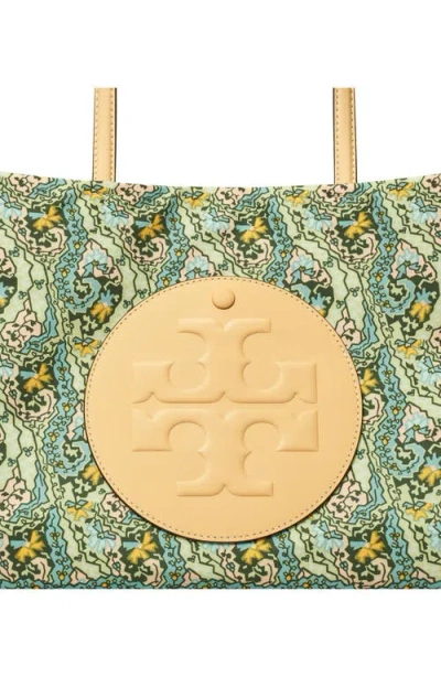 Tory Burch Small Ella Print Tote In Multi