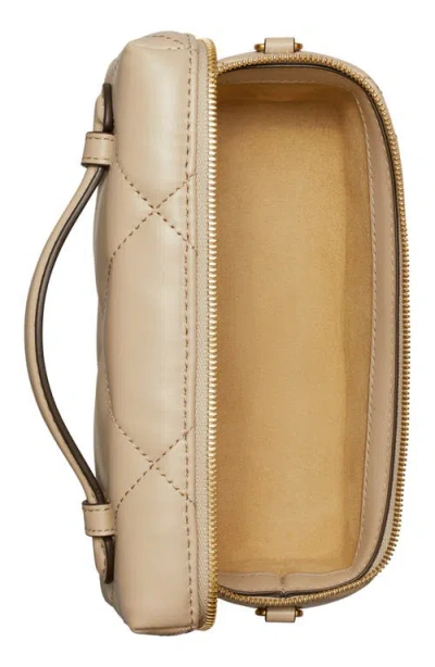Tory Burch Kira East/west Vanity Case In Neutral