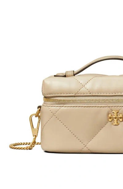 Tory Burch Kira East/west Vanity Case In Neutral