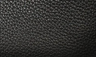 Tory Burch Romy Zip Top Leather Crossbody Bag In Black