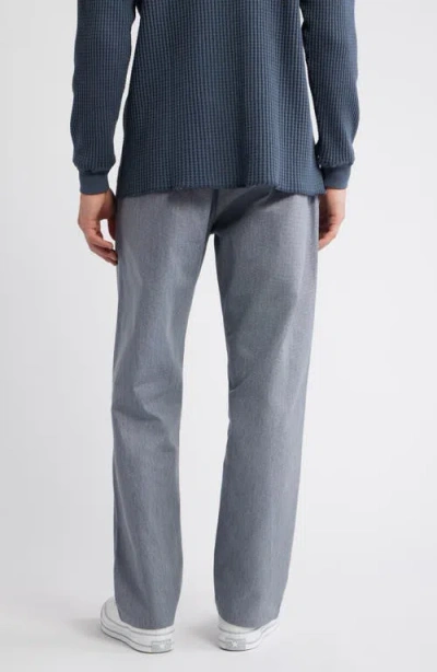 Standard Issue Standard Cotton Canvas Drawstring Slacker Pants In Gray