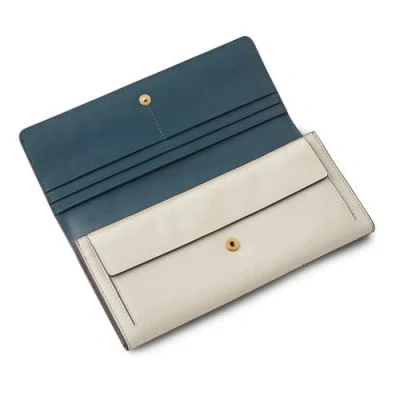Radley An Ice Day Large Flapover Wallet In Neutral