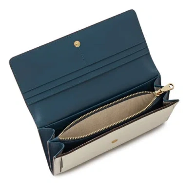 Radley An Ice Day Large Flapover Wallet In Neutral