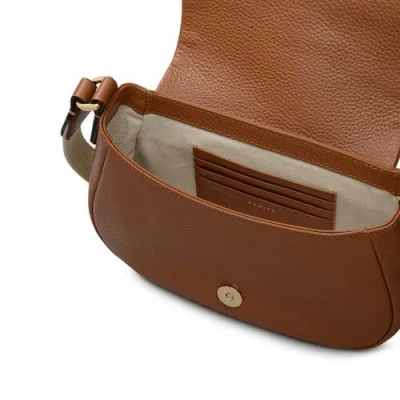 Radley Lulworth Road Mini Flapover Crossbody Bag In Brown
