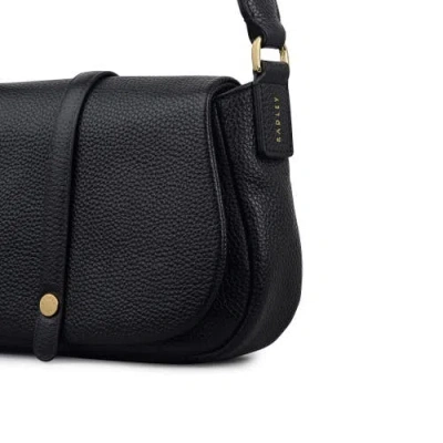 Radley Lulworth Road Mini Flapover Crossbody Bag In Black