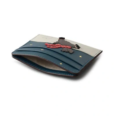 Radley An Ice Day Small  Card Holder In Blue