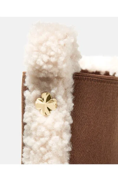 Kate Spade New York London Faux Shearling Trim Chelsea Boot In Multi