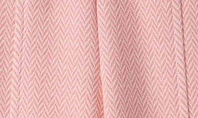 Hatley Kids' Herringbone Tweed Flare Leg Pants In Pink