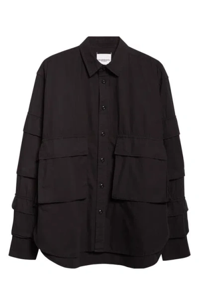 Takahiromiyashita The Soloist Takahiromiyashita Thesoloist. B.d.u Shirt In Black