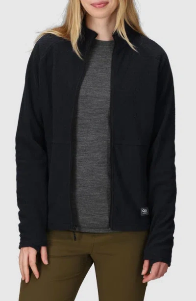 Outdoor Research Trail Mix Xt Fleece Jacket In Blue