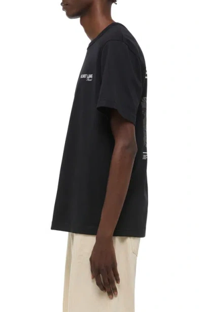 Helmut Lang Ski Map Graphic T-shirt In Multi