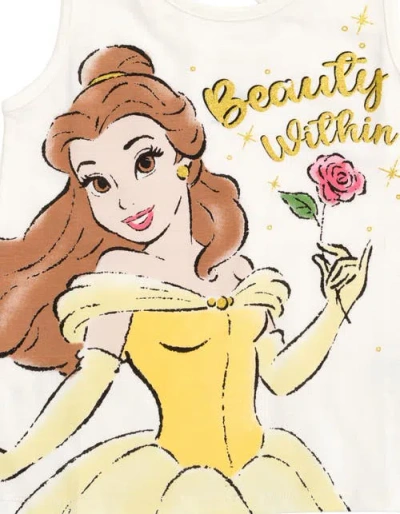 Disney Tank Top & French Terry Shorts Set In Multi