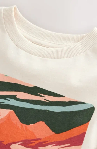 Next Kids' Race Car Long Sleeve Cotton Graphic T-shirt In Multi