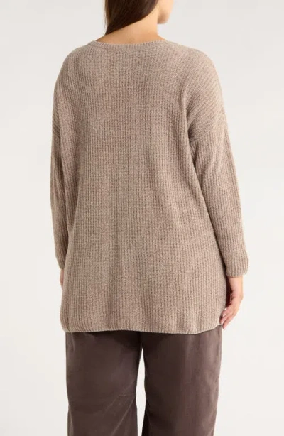 Eileen Fisher Crewneck Sweater In Gray