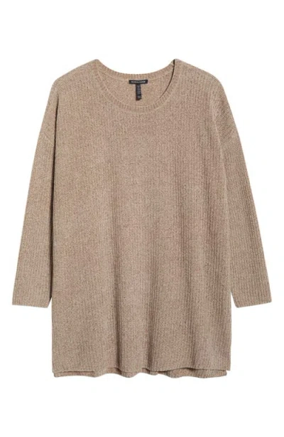 Eileen Fisher Crewneck Sweater In Gray