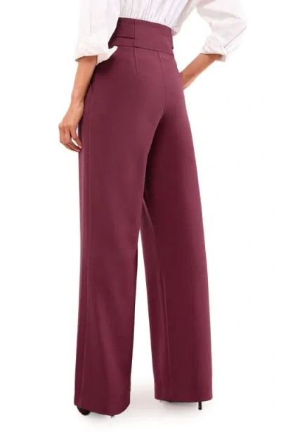 Lipsy Button Detail Wide Leg Pants In Gold
