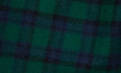 Eberjey Plaid Cotton Flannel Pajamas In Green