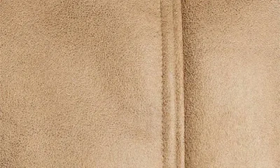 Hugo Boss Boss Orange Cheerlea Faux Shearling Jacket In Brown