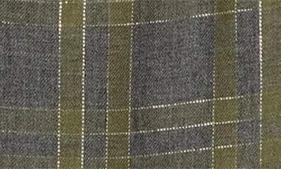 Hugo Boss Boss Orange Bostaffa Metallic Plaid Woven Shirt In Gray