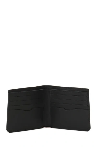 Lanvin Compagnon Leather Wallet In Black